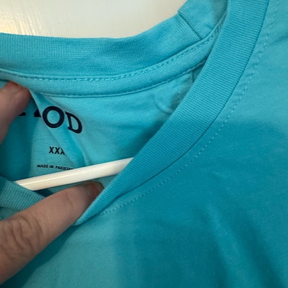 Izod Blue Short Sleeve Tee Vibrant Casual Wear - Picture 2 of 6